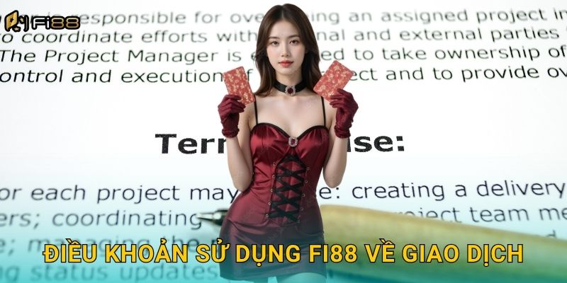 Điều Khoản Sử Dụng Fi88 Về Giao Dịch